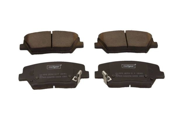 MAXGEAR Brake pad set Article number: 19-3378 cheaply
