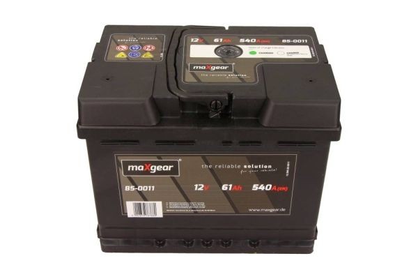 MAXGEAR Battery Article number: 85-0011 cheaply