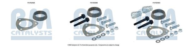BM CATALYSTS Mounting Kit, exhaust pipe Article number: FK70256 cheaply