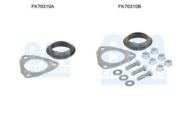 BM CATALYSTS Mounting Kit, exhaust pipe Article number: FK70310 cheaply