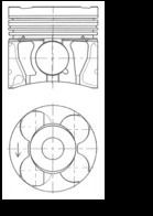 KOLBENSCHMIDT Piston Article number: 41655600 cheaply