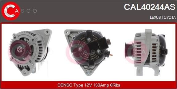 CASCO Alternator Article number: CAL21176GS cheaply