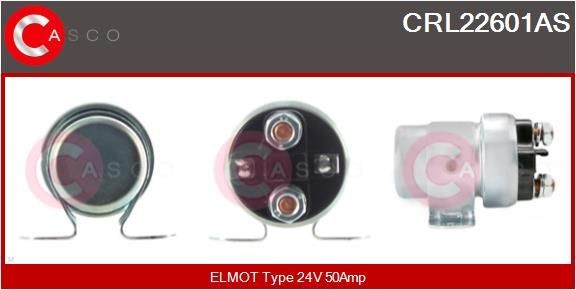 CASCO Relay, starter Article number: CRL22601AS cheaply