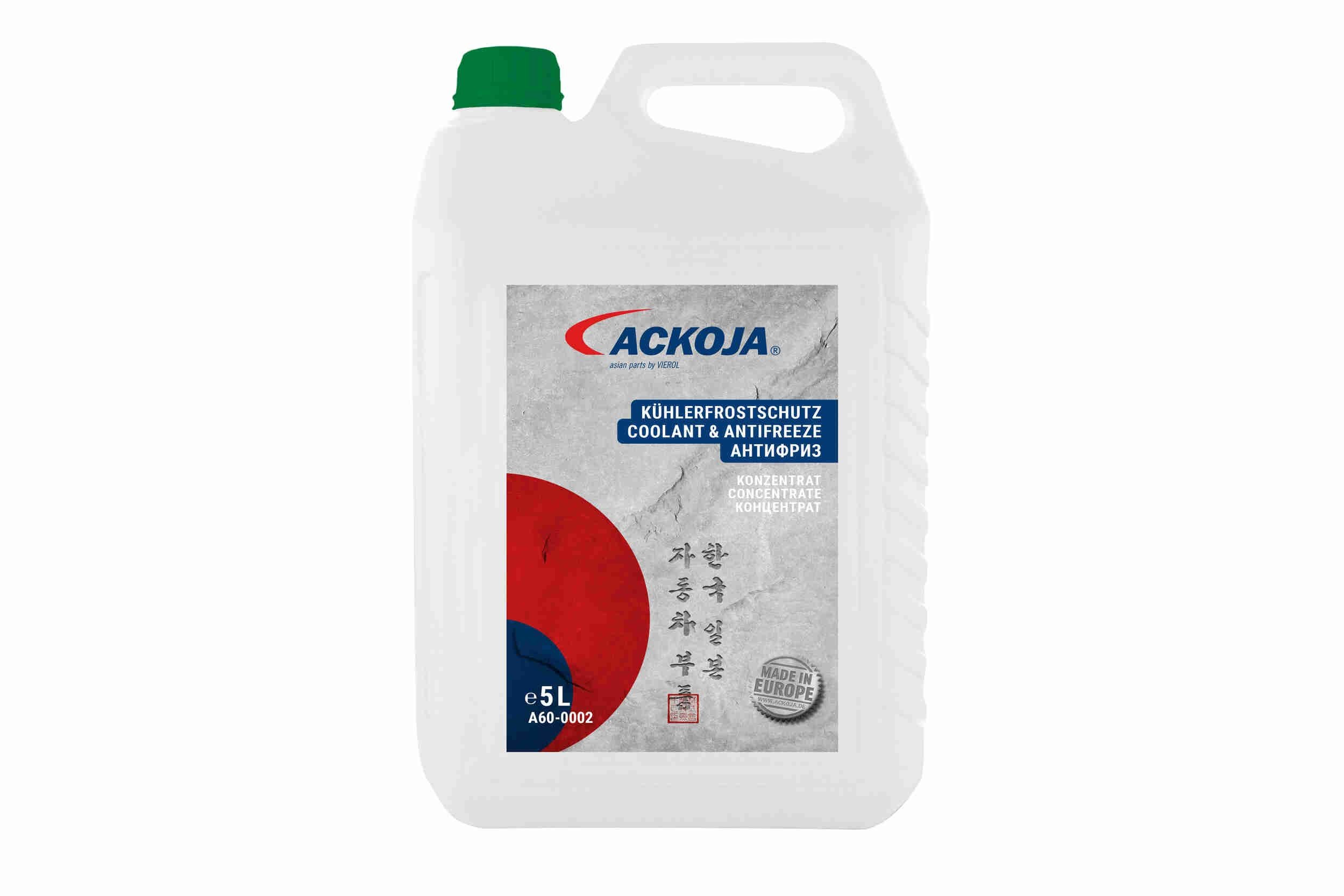 ACKOJA A60-0002 Antifreeze HARRIER 3.0 4WD (MCU36W, MCU35) 223 PS Petrol 2013