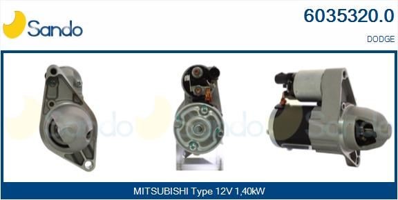 SANDO Alternator Article number: 2040526.1 cheaply