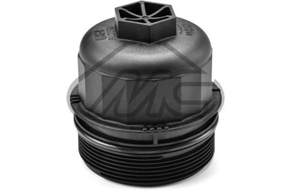 Metalcaucho 30132 Cover, oil filter housing PUNTO 1.3 JTD Multijet (199.AYR1A, 199.BYR1A) 90 PS Diesel
