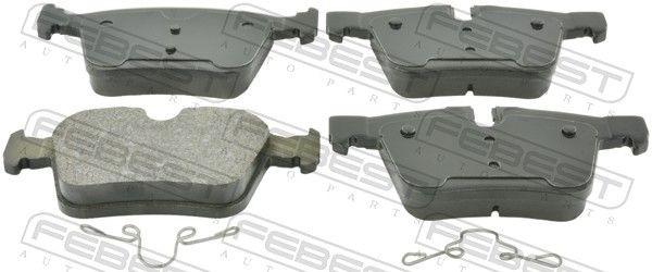 FEBEST Brake pad set Article number: 2701-S90R cheaply