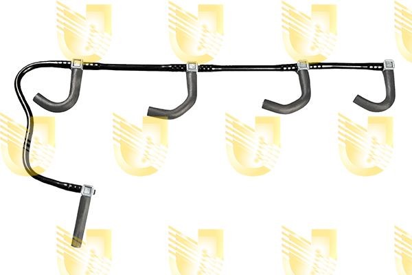 UNIGOM sc1704 Hose, fuel overflow SCÉNIC 1.5 dCi 86 PS Diesel 2010