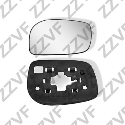 ZZVF Mirror Glass, outside mirror Article number: ZVTO1116L cheaply