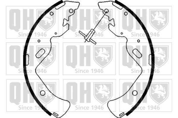 QUINTON HAZELL Brake Shoe Set Article number: BS1103 cheaply
