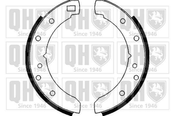 QUINTON HAZELL Brake Shoe Set Article number: BS512 cheaply