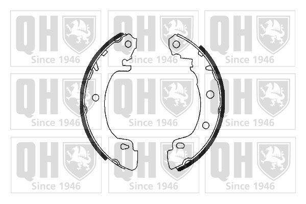 QUINTON HAZELL Brake Shoe Set Article number: BS960 cheaply