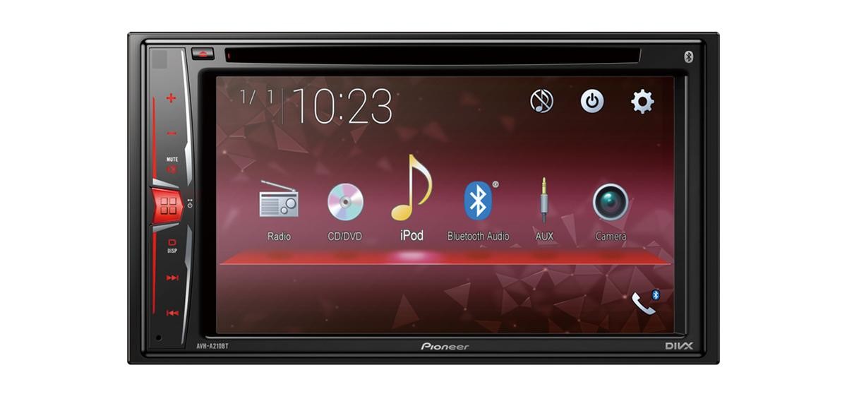 PIONEER Car multimedia system AVH-A210BT Article number: AVH-A210BT cheaply