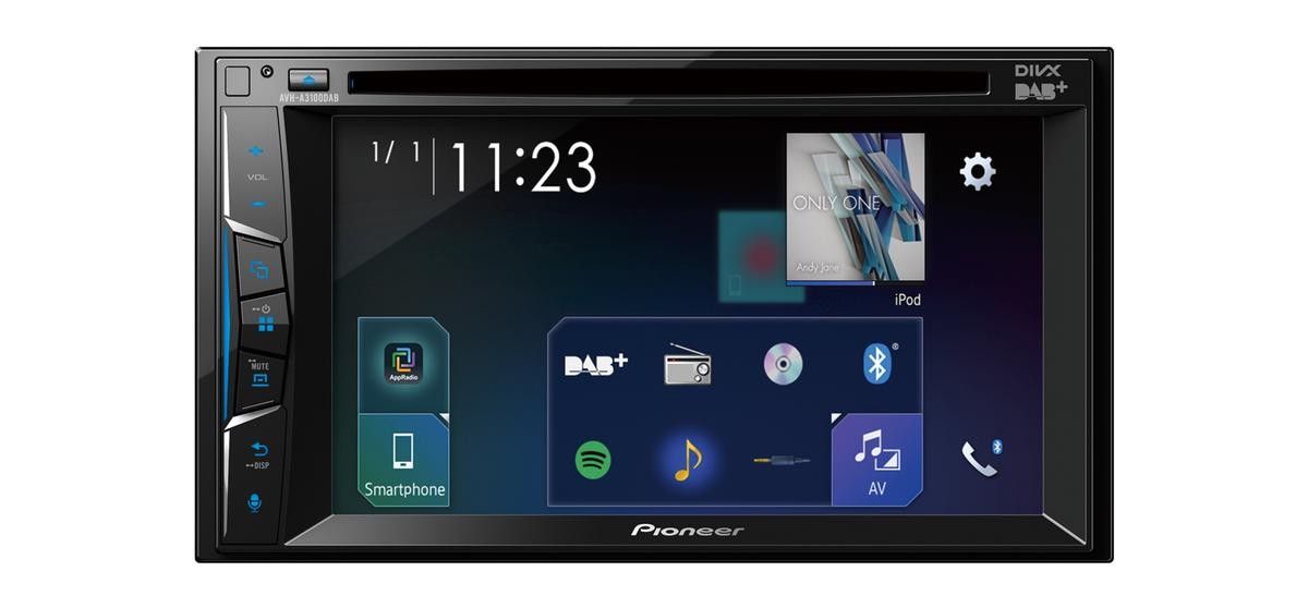 PIONEER Car multimedia system AVH-A3100DAB Article number: AVH-A3100DAB cheaply