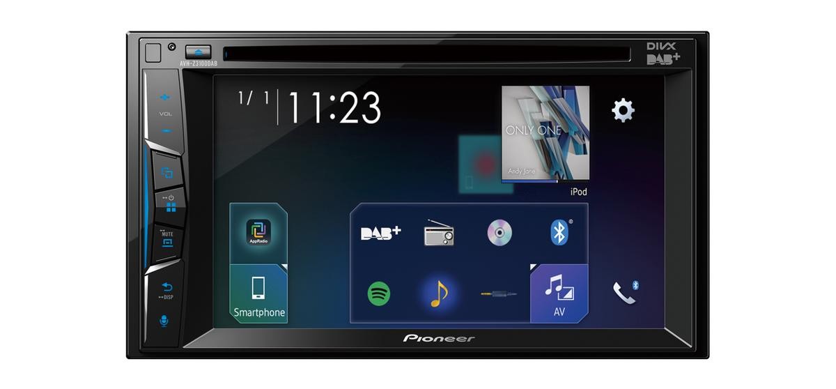 PIONEER Car multimedia system AVH-Z3100DAB Article number: AVH-Z3100DAB cheaply