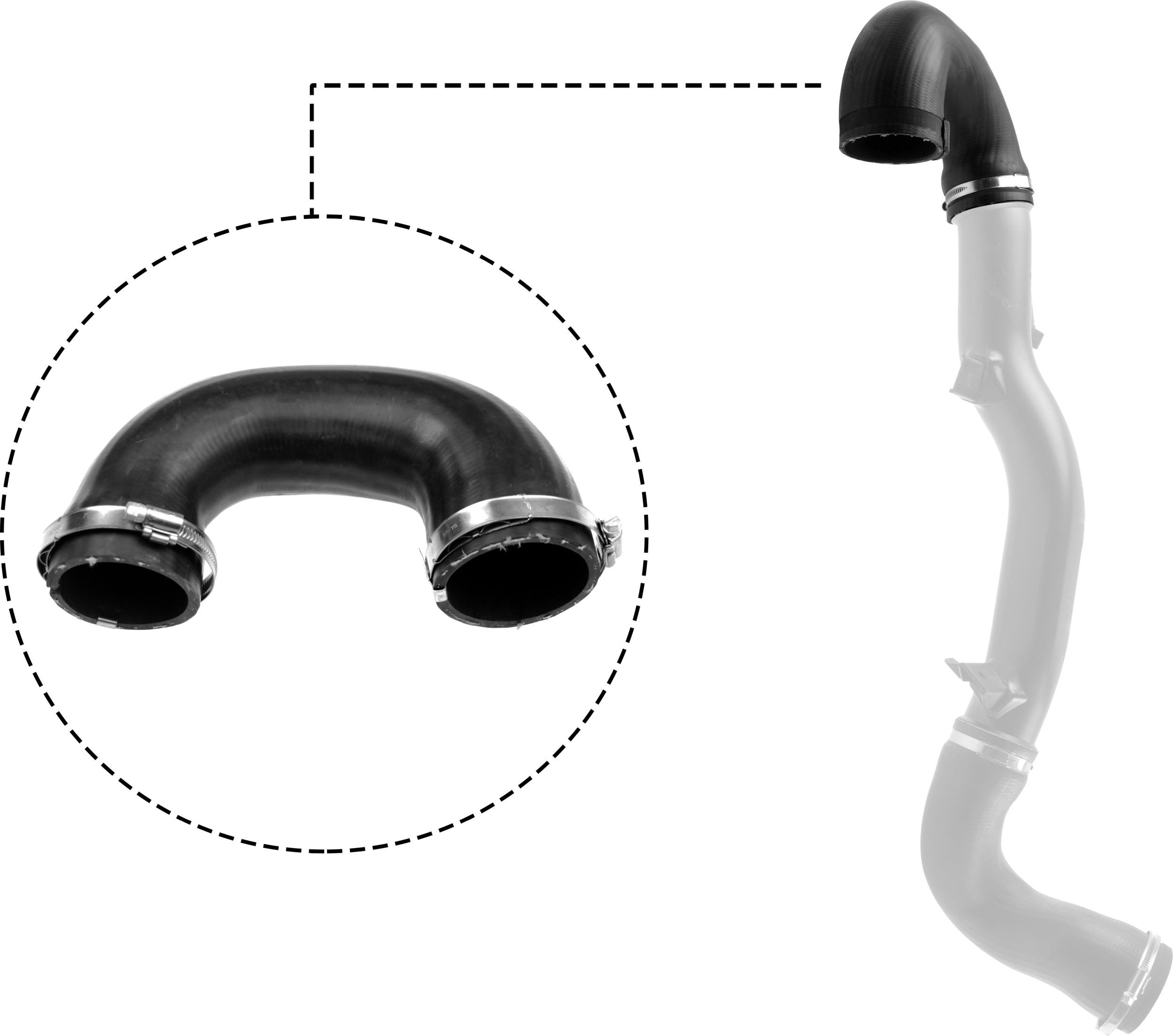 GATES Charger intake hose Article number: 09-0672 cheaply