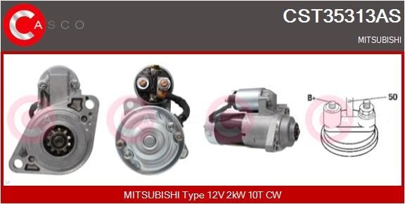 CASCO CEF72003AS Elektromotor, ventilator hladilnika S-MAX 2.0 TDCi 115 KM Dizel 2014