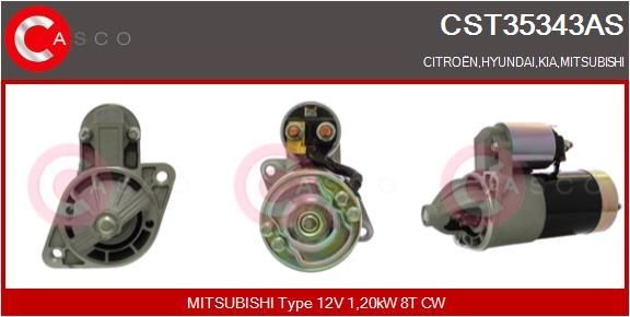 CASCO CEF73006GS Elektromotor, kølerventilator A6 2.5 TDI 180 HK Diesel 2005
