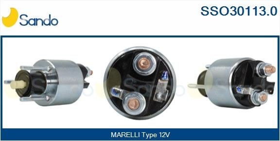 SANDO SEF70022.1 Electric Motor, radiator fan C5 2.2 HDi (RE4HPE, RE4HP2, RE4HRE, RE4HR2) 163 PS Diesel 2008