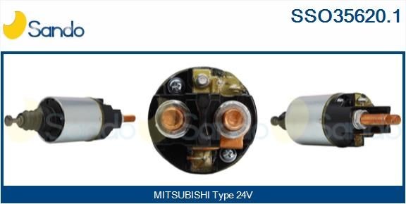 SANDO SEF73011.0 Elektromotor, kølerventilator A6 2.8 FSI 220 HK Benzin 2011