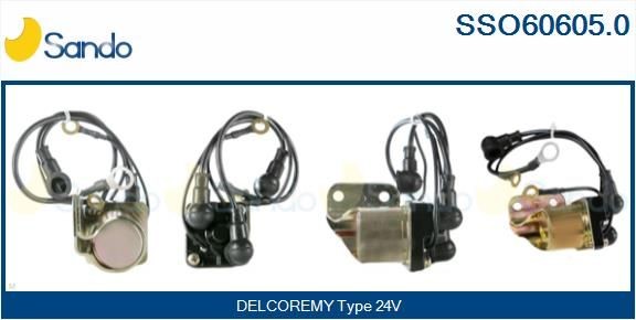 SANDO SEF74027.0 Elektrimootor, radiaatoriventilaator DOBLO 1.9 JTD 100 HP Diisel