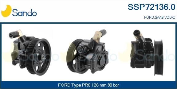SANDO Electric Motor, radiator fan Article number: SEF80002.1 cheaply