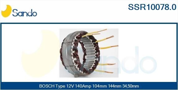 SANDO Blower motor resistor Article number: SRS80000.1 cheaply