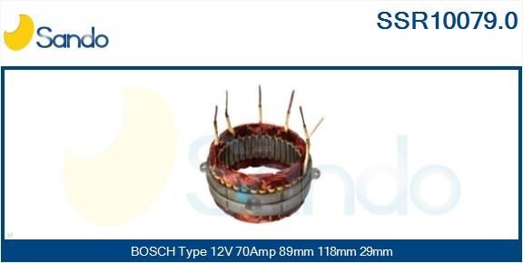 SANDO Blower motor resistor Article number: SRS80001.1 cheaply