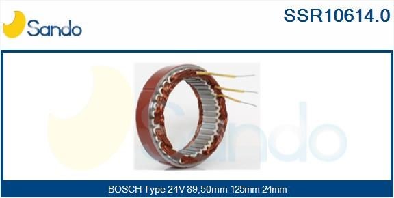 SANDO Pre-resistor, electro motor radiator fan Article number: SRS85001.0 cheaply