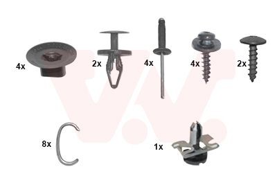 VAN WEZEL Mounting Kit, bumper Article number: 4317793 cheaply