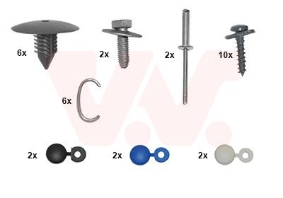 VAN WEZEL Mounting Kit, bumper Article number: 4317794 cheaply
