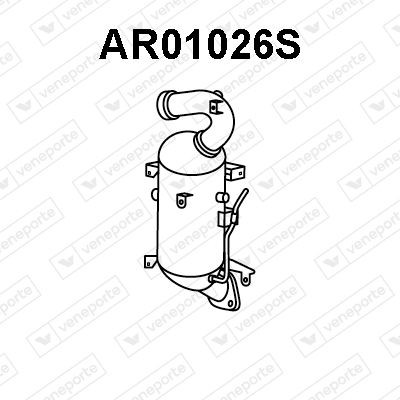 VENEPORTE Diesel particulate filter Article number: AR01026S cheaply