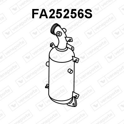 VENEPORTE Diesel particulate filter Article number: FA25256S cheaply