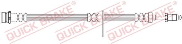 QUICK BRAKE Brake hose Article number: 32.701 cheaply