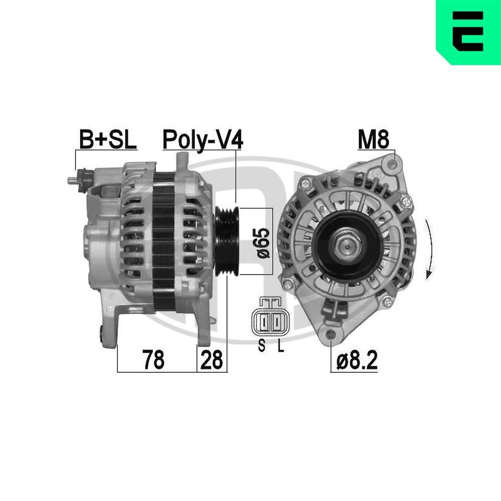 ERA Generator Varenummer: 209335A billige