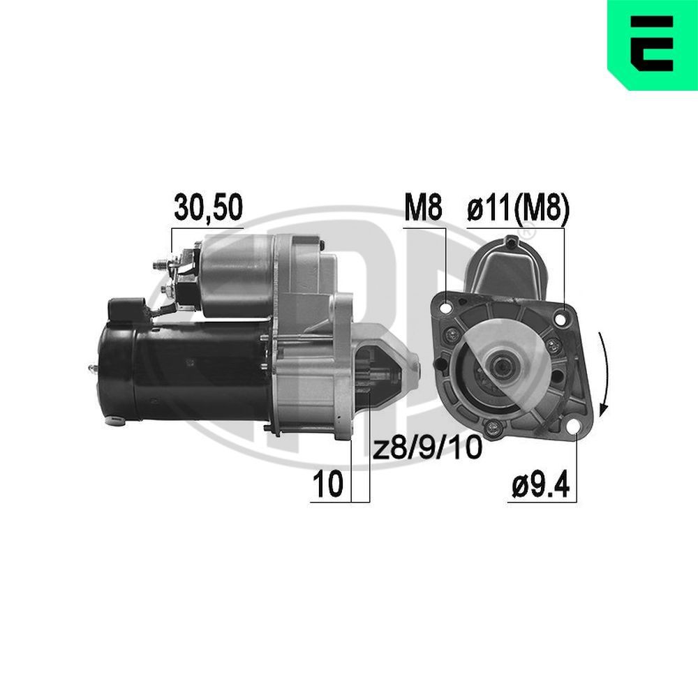 ERA Starter motor Article number: 220360A cheaply