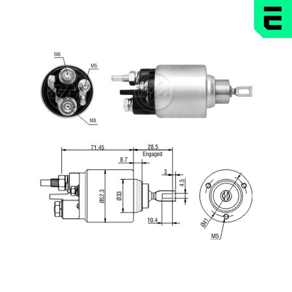 ERA Starter solenoid Article number: ZM1379 cheaply