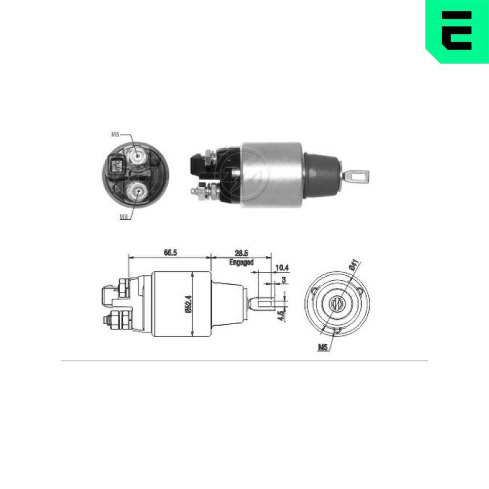 ERA Starter solenoid Article number: ZM1382 cheaply