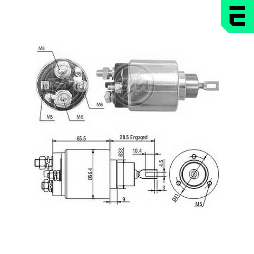 ERA Magnetafbryder, starter Varenummer: ZM1475 billige