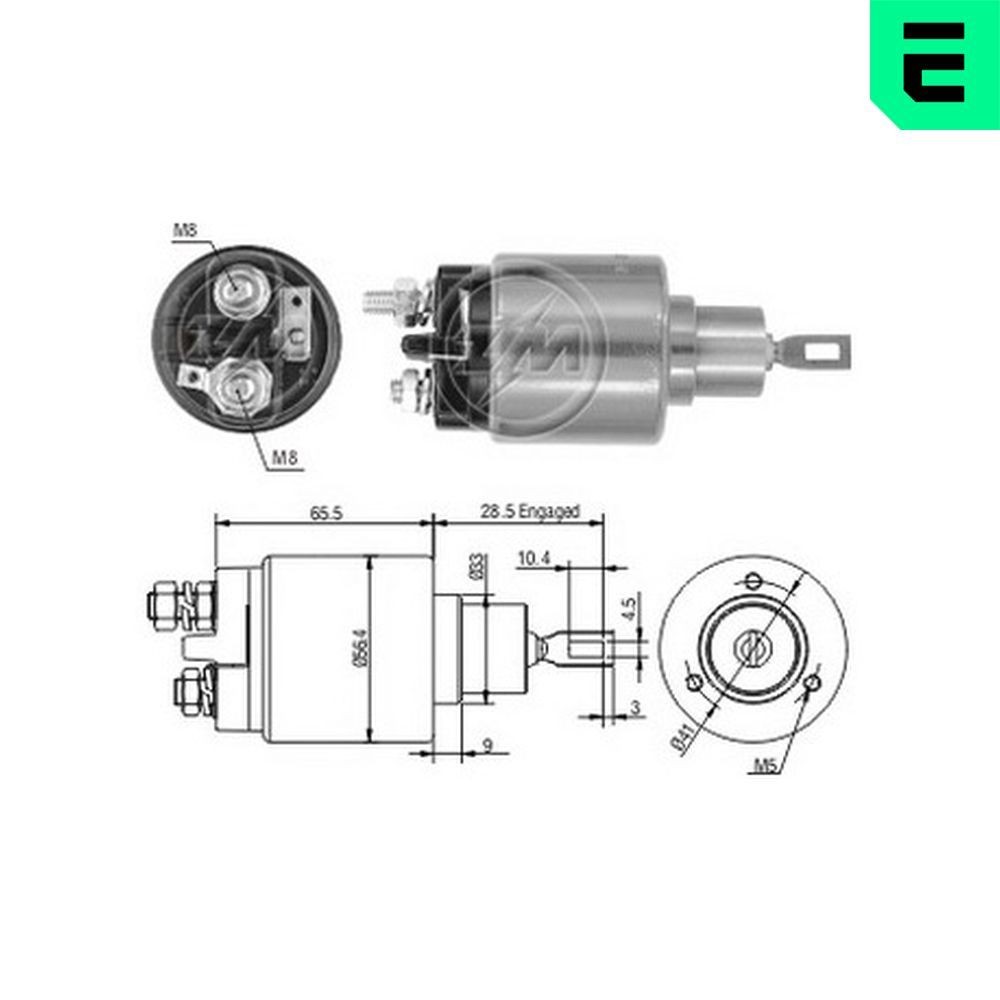 ERA Starter solenoid Article number: ZM2573 cheaply
