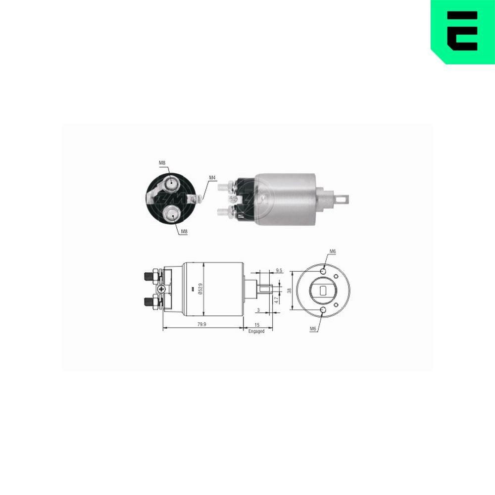 ERA Starter solenoid Article number: ZM3981 cheaply