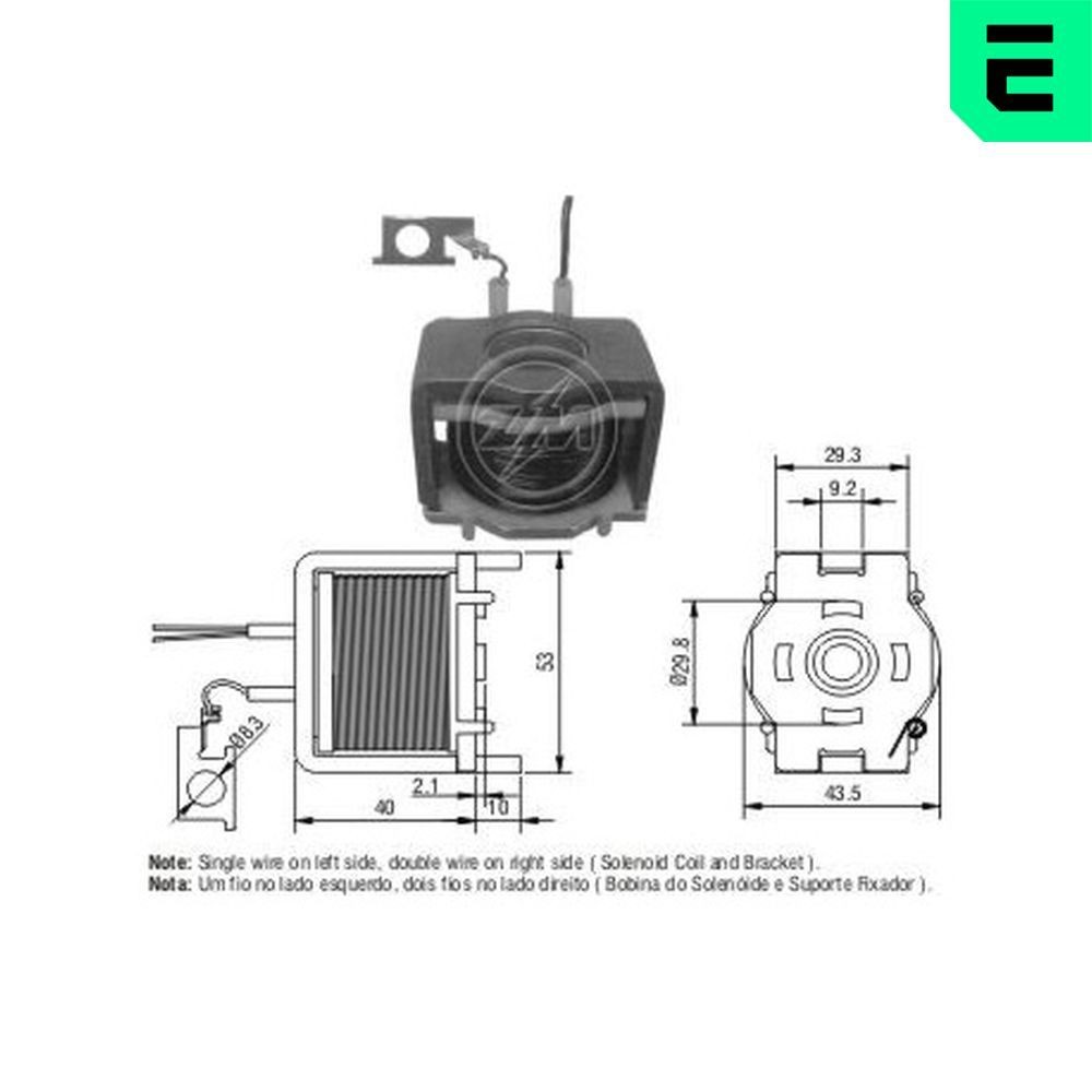 ERA Starter solenoid Article number: ZM421 cheaply