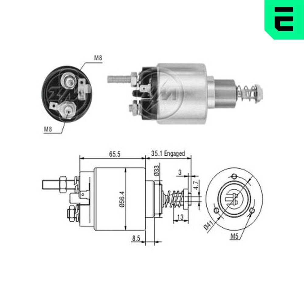 ERA Starter solenoid Article number: ZM476 cheaply