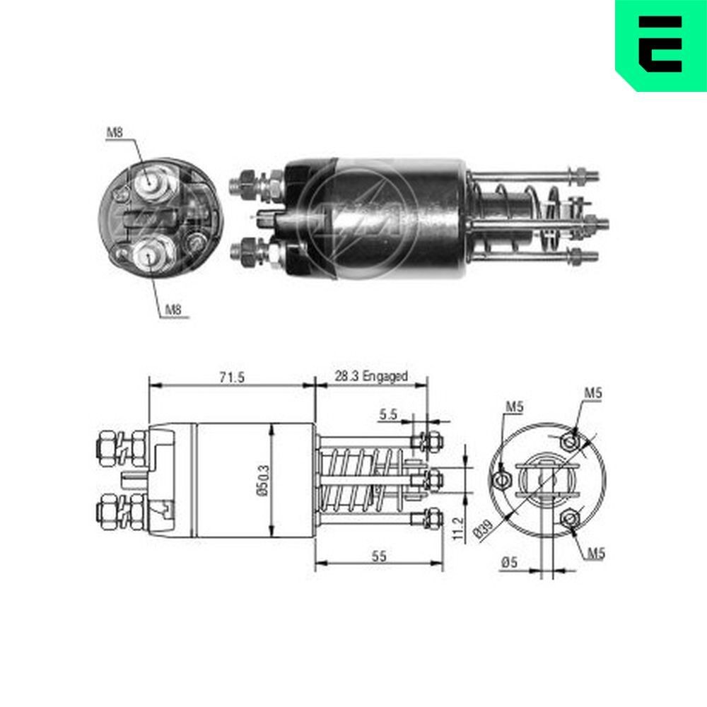 ERA Starter solenoid Article number: ZM5651 cheaply