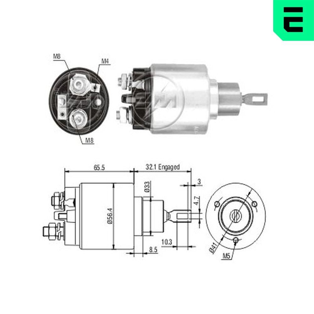 ERA Starter solenoid Article number: ZM578 cheaply