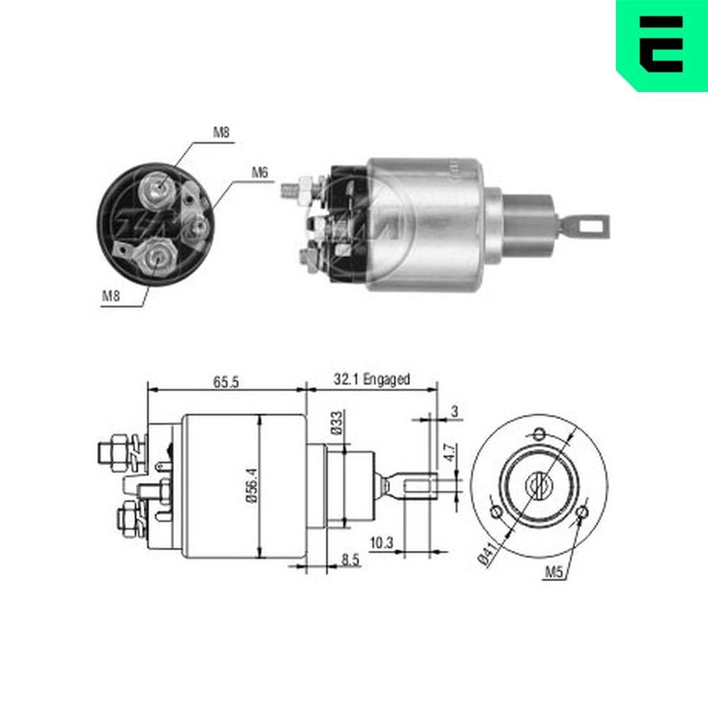 ERA Starter solenoid Article number: ZM775 cheaply