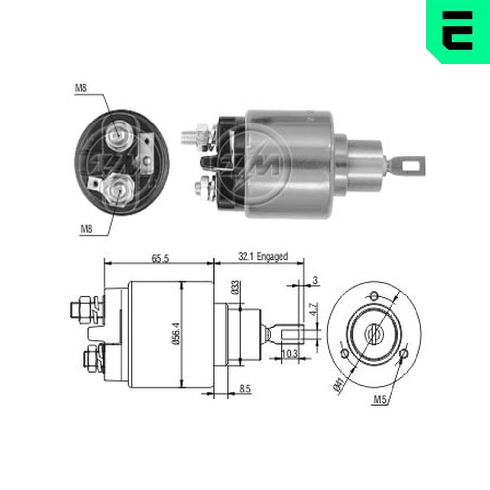 ERA Starter solenoid Article number: ZM873 cheaply