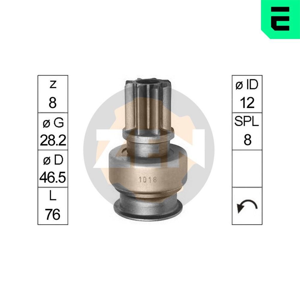 ERA ZN1018 Vabajooks, starter ALMERA 1.4 GX,LX 75 HP Bensiin 2000
