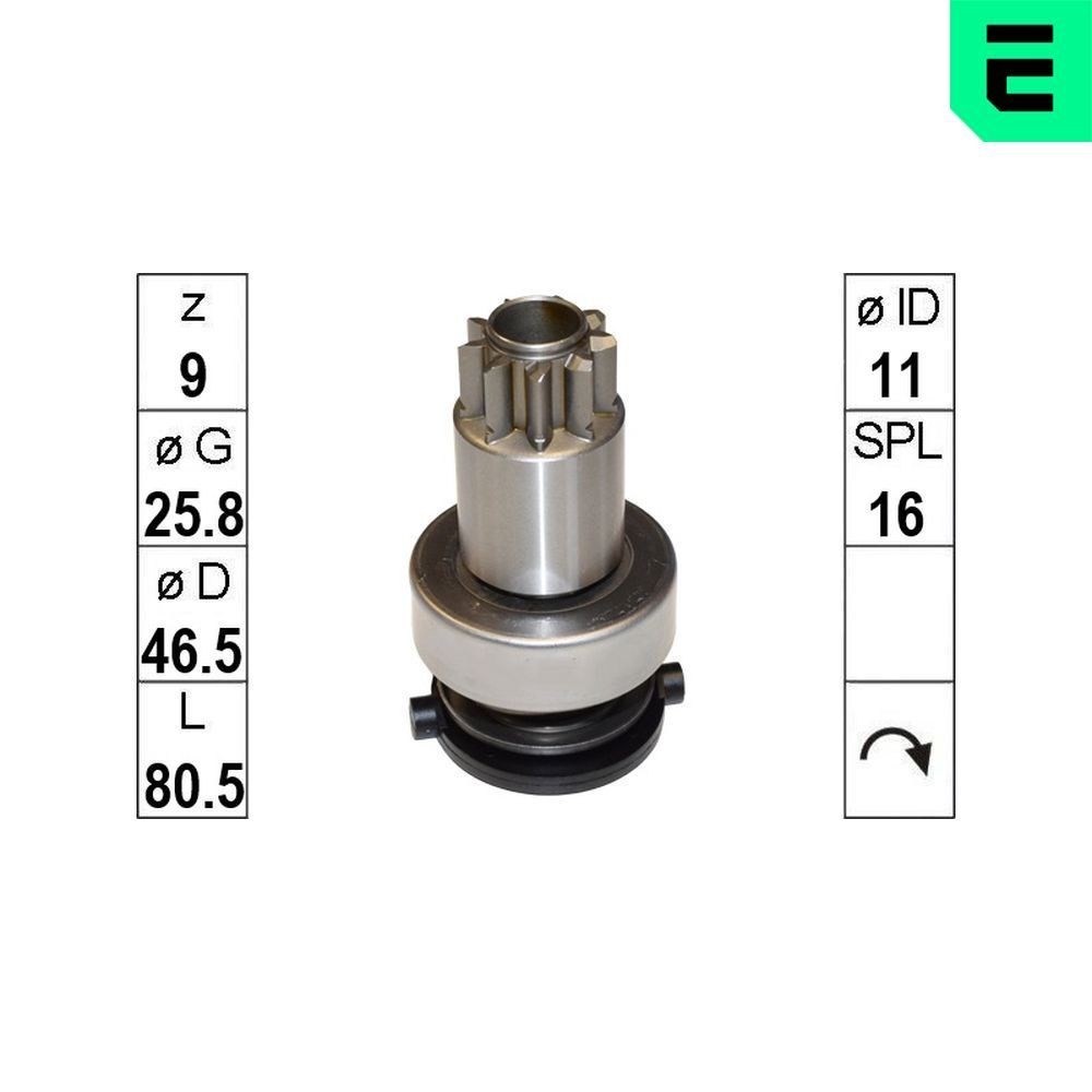 ERA ZN1108 Friløbsgear, starter TRANSPORTER 2.0 84 HK Benzin 2003