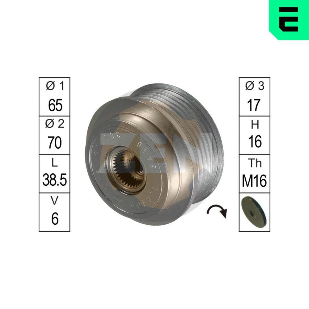 ERA Generator friløbskobling Varenummer: ZN5446 billige